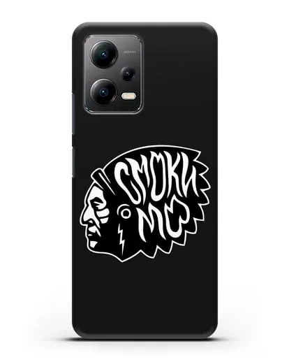 Чехол Смоки Мо Индеец силиконовый для Xiaomi Poco X5