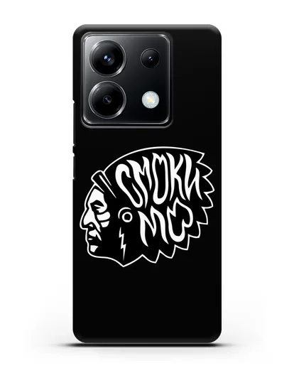 Чехол Смоки Мо Индеец силиконовый для Xiaomi Poco X6