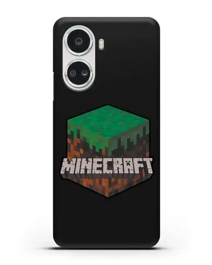 Чехол с логотипом Minecraft силиконовый для Huawei Nova 10 SE