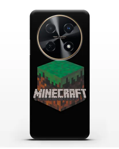 Чехол с логотипом Minecraft силиконовый для Huawei Nova 12i