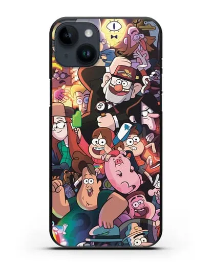 Чехол с иллюстрацией Gravity Falls силиконовый для iPhone 14 Plus