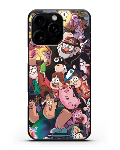 Чехол с иллюстрацией Gravity Falls силиконовый для iPhone 16 Pro Max