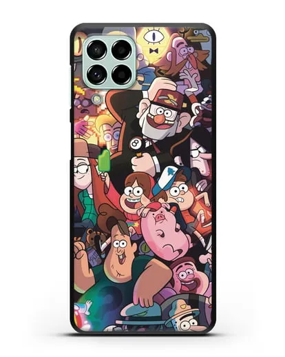 Чехол с иллюстрацией Gravity Falls силиконовый для Samsung Galaxy M53 [SM-M536]