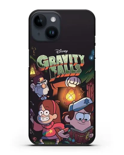 Чехол с изображением Гравити Фолз силиконовый для iPhone 14