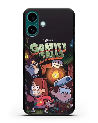 Чехол с изображением Гравити Фолз силиконовый для iPhone 16 Plus