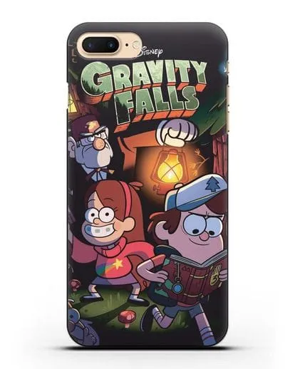 Чехол с изображением Гравити Фолз силиконовый для iPhone 8 Plus