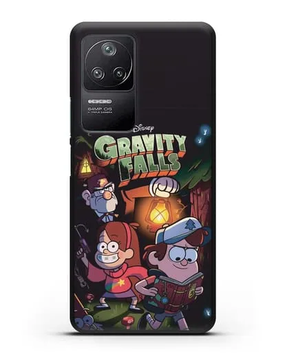 Чехол с изображением Гравити Фолз силиконовый для Xiaomi Poco F4