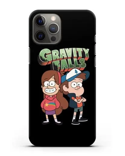 Чехол с иллюстрацией Диппер и Мейбл силиконовый для iPhone 12 Pro Max