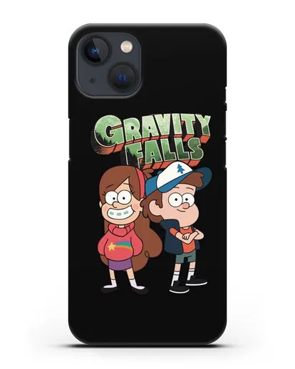 Чехол с иллюстрацией Диппер и Мейбл силиконовый для iPhone 13