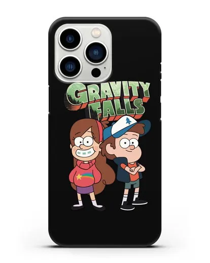 Чехол с иллюстрацией Диппер и Мейбл силиконовый для iPhone 13 Pro