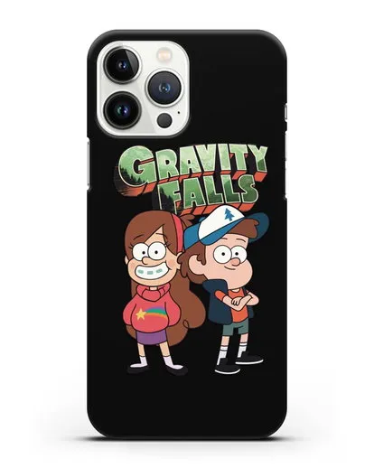 Чехол с иллюстрацией Диппер и Мейбл силиконовый для iPhone 13 Pro Max