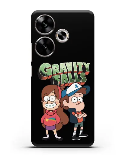 Чехол с иллюстрацией Диппер и Мейбл силиконовый для Xiaomi Poco F6