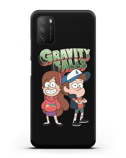 Чехол с иллюстрацией Диппер и Мейбл силиконовый для Xiaomi Poco M3