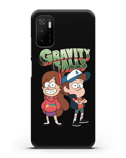 Чехол с иллюстрацией Диппер и Мейбл силиконовый для Xiaomi Poco M3 Pro