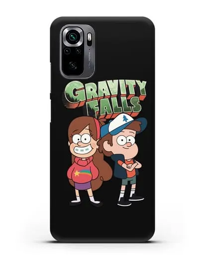 Чехол с иллюстрацией Диппер и Мейбл силиконовый для Xiaomi Poco M5s