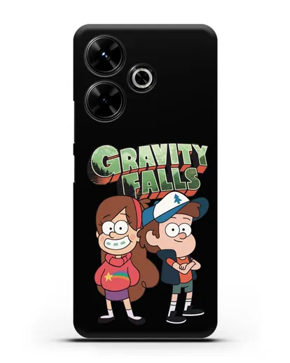 Чехол с иллюстрацией Диппер и Мейбл силиконовый для Xiaomi Poco M6