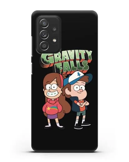 Чехол с иллюстрацией Диппер и Мейбл силиконовый для Samsung Galaxy A53