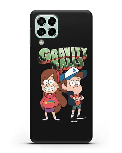 Чехол с иллюстрацией Диппер и Мейбл силиконовый для Samsung Galaxy M53 [SM-M536]