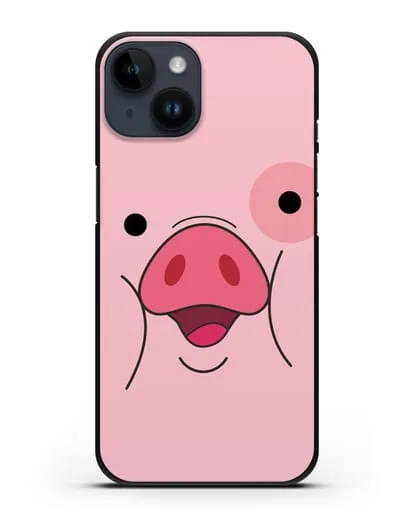 Чехол Пухля Гравити Фолз силиконовый для iPhone 14