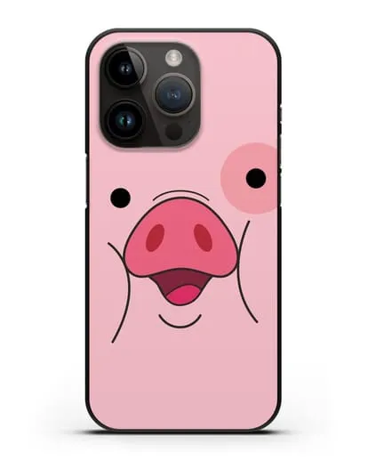 Чехол Пухля Гравити Фолз силиконовый для iPhone 14 Pro