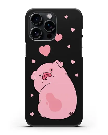 Чехол с иллюстрацией Пухля Gravity Falls силиконовый для iPhone 15 Pro Max