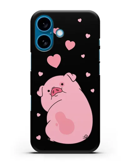 Чехол с иллюстрацией Пухля Gravity Falls силиконовый для iPhone 16