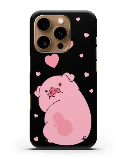 Чехол с иллюстрацией Пухля Gravity Falls силиконовый для iPhone 16 Pro