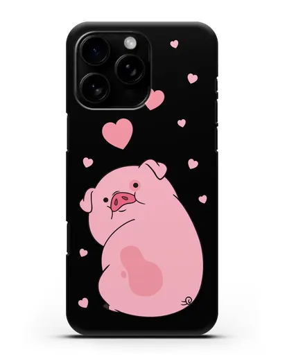 Чехол с иллюстрацией Пухля Gravity Falls силиконовый для iPhone 16 Pro Max