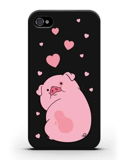 Чехол с иллюстрацией Пухля Gravity Falls силиконовый для iPhone 4/4s