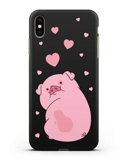 Чехол с иллюстрацией Пухля Gravity Falls силиконовый для iPhone XS Max