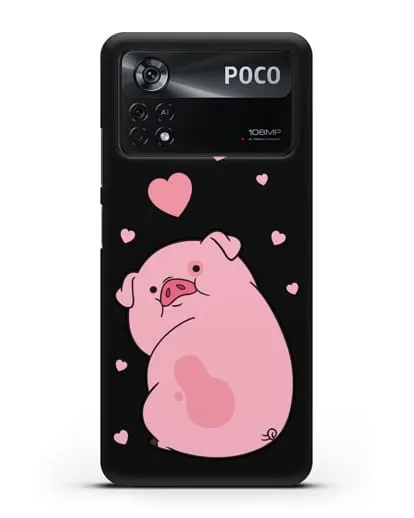 Чехол с иллюстрацией Пухля Gravity Falls силиконовый для Xiaomi Poco X4 Pro