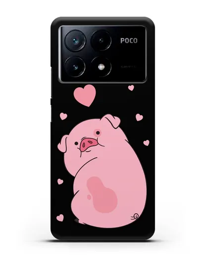 Чехол с иллюстрацией Пухля Gravity Falls силиконовый для Xiaomi Poco X6 Pro