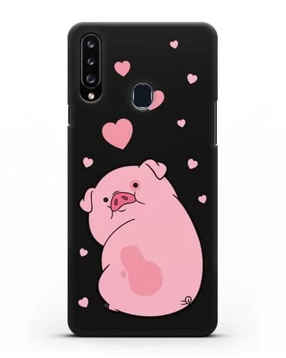 Чехол с иллюстрацией Пухля Gravity Falls силиконовый для Samsung Galaxy A20s [SM-A207FN]