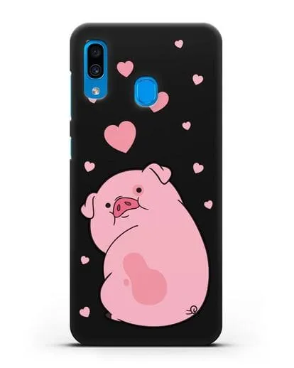 Чехол с иллюстрацией Пухля Gravity Falls силиконовый для Samsung Galaxy A30 [SM-A305FN]