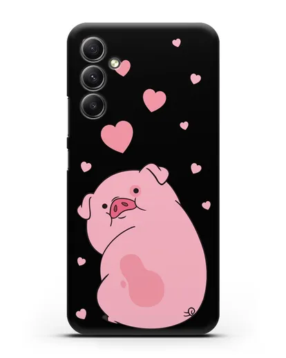 Чехол с иллюстрацией Пухля Gravity Falls силиконовый для Samsung Galaxy A34 [SM-A346]