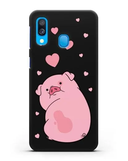 Чехол с иллюстрацией Пухля Gravity Falls силиконовый для Samsung Galaxy A40 [SM-A405F]