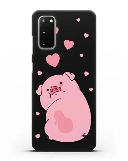 Чехол с иллюстрацией Пухля Gravity Falls силиконовый для Samsung Galaxy S20 [SM-G980F]