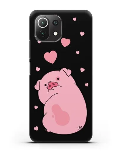 Чехол с иллюстрацией Пухля Gravity Falls силиконовый для Xiaomi 11 Lite