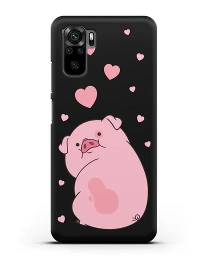 Чехол с иллюстрацией Пухля Gravity Falls силиконовый для Xiaomi Redmi Note 10