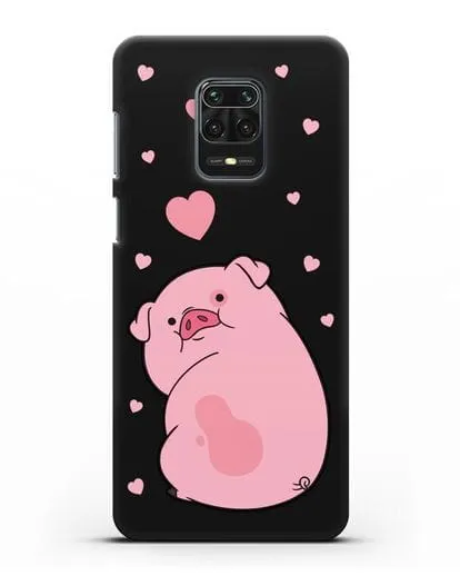 Чехол с иллюстрацией Пухля Gravity Falls силиконовый для Xiaomi Redmi Note 9 Pro