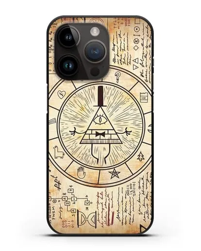 Чехол с картинкой Билл Шифр силиконовый для iPhone 14 Pro