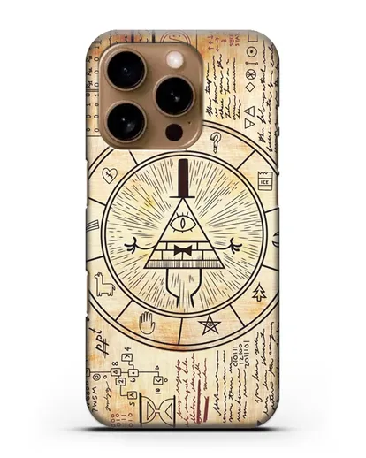 Чехол с картинкой Билл Шифр силиконовый для iPhone 16 Pro