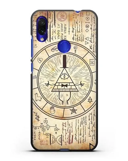 Чехол с картинкой Билл Шифр силиконовый для Xiaomi Redmi Note 7