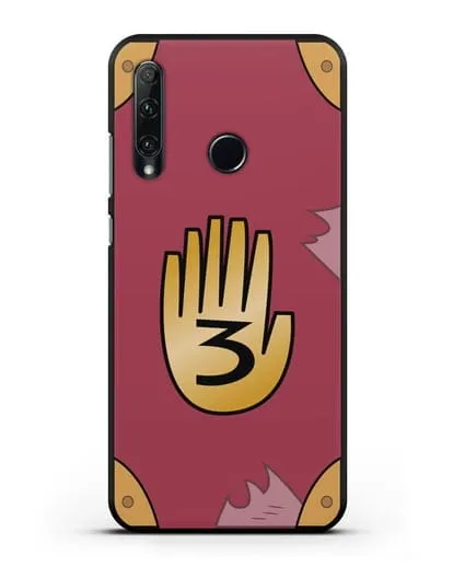 Чехол Дневник Гравити Фолз силиконовый для Honor 20e