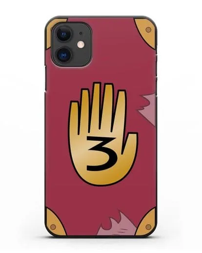 Чехол Дневник Гравити Фолз силиконовый для iPhone 11