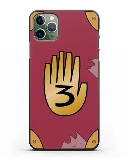 Чехол Дневник Гравити Фолз силиконовый для iPhone 11 Pro Max