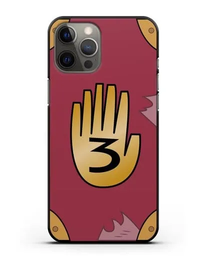 Чехол Дневник Гравити Фолз силиконовый для iPhone 12 Pro Max