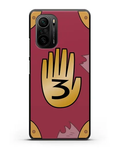 Чехол Дневник Гравити Фолз силиконовый для Xiaomi Poco F3