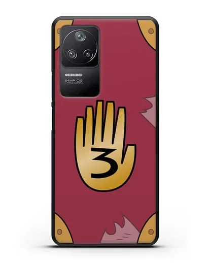 Чехол Дневник Гравити Фолз силиконовый для Xiaomi Poco F4