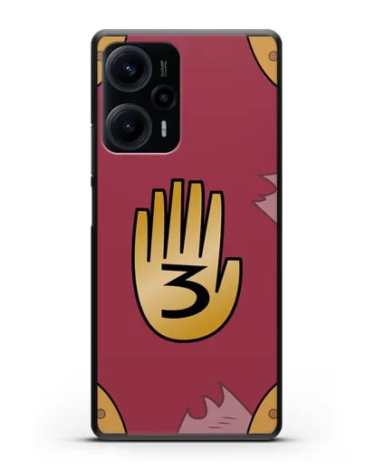 Чехол Дневник Гравити Фолз силиконовый для Xiaomi Poco F5